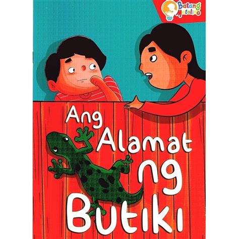 Ang Alamat Ng Butiki Filipino Book Paperback Book Shopee Philippines