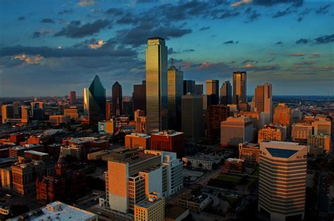 Dallas Sunset Dallas Sunset From The Observation Deck Of R Flickr