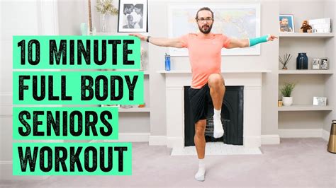 10 Minute Full Body Seniors Workout The Body Coach Tv Fit And Slim
