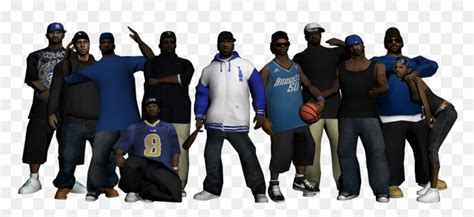 Picture Gta Sa Crips Skin Pack Hd Png Download Vhv