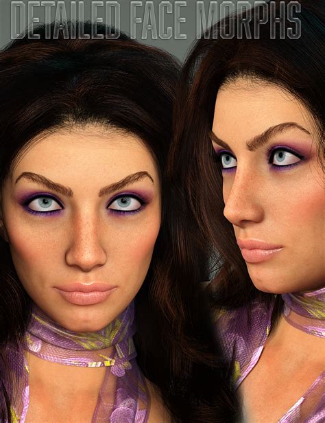 Twizted Detailed Face Morphs For Genesis 8 And 81 Female Daz 3d