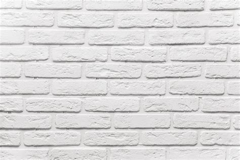 White Painted Brick Wall Texture Image To U