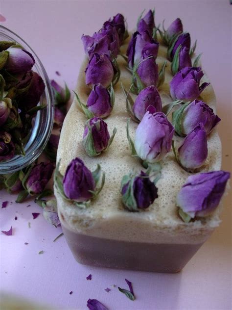 Green Tea And Rose Soap Mini Loaf Soap Art Rose Soap Fruit Soap Home