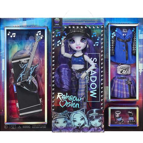 Rainbow High Uma Van Hoose Rainbow Vision Neon Shadow Doll | The Toy Pool