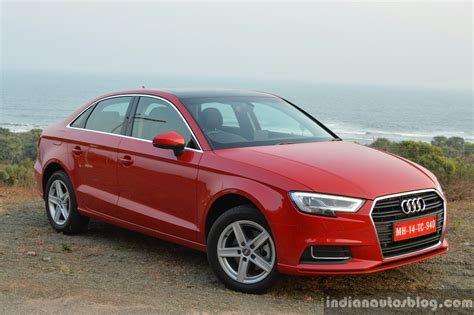 2017 Audi A3 Sedan Facelift Front Three Quarter Right First Drive Review