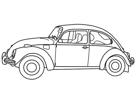 Herbie Beetle Car Coloring Pages Best Place To Color Cars Coloring