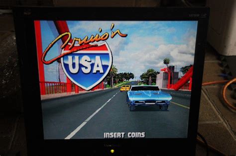Cruis N Usa Arcade Game Pcb Board Cruisn Cruisin Usa Tested
