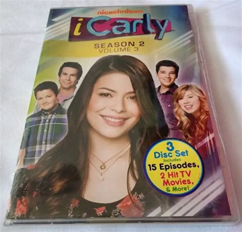 Icarly Season 2 Volume Three Dvd Miranda Cosgrove Nickelodeon New