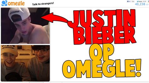 Justin Bieber Op Omegle Ontmoet Youtube