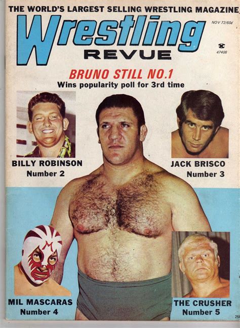 Wrestling Revue November 1972 Pro Wrestling Fandom