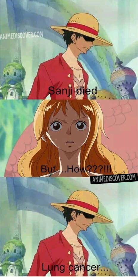 Sanji Died Ctto One Piece Funny Anime Funny One Piece Fanart