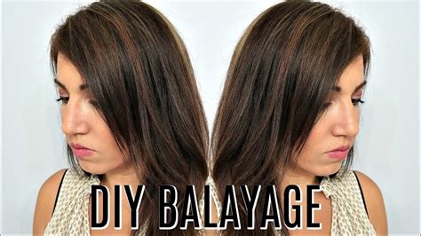 8 steps to diy balayage from home: DIY AT HOME SUBTLE BALAYAGE HIGHLIGHTS ON DARK HAIR - YouTube