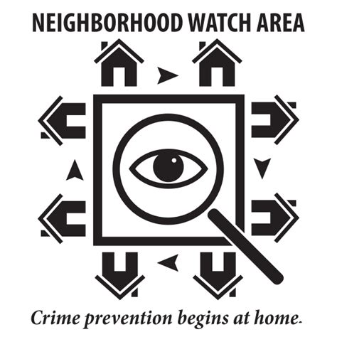Neighborhood Watch Area Free Svg