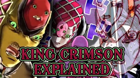 How King Crimsons Ability Works Jojos Bizarre Adventure Explained