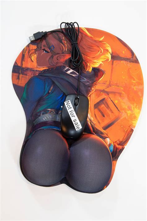 Xl 3d Mouse Pad Oppai Anime Large Big Size Silicone Wrist Rest Etsy