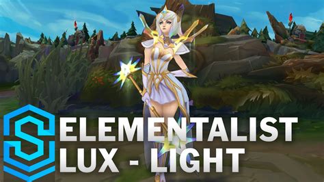 Elementalist Lux Light Form Skin Spotlight League Of Legends Youtube