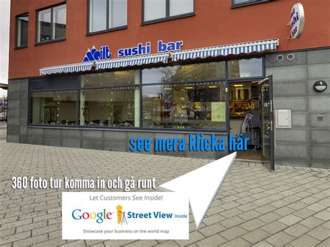 360isee inside virtual tours | Moilt Sushi Bar Sollentuna