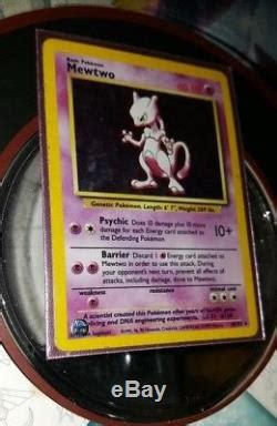 Jul 18, 2021 · in the original version, mewtwo asks if mew is its mother or father, and when dr. 1995 Mewtwo Original Holo Rare Pokemon Card