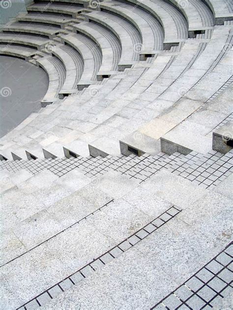 Theatre Seats With Stairs Stock Photo Image Of Floor 12836742