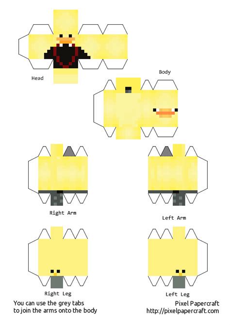 Minecraft Character Papercraft Generator Minecraft Printables Images