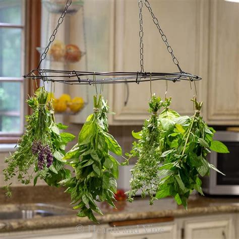Herb Drying Rack Tutorial Using Basic Recycled Materials