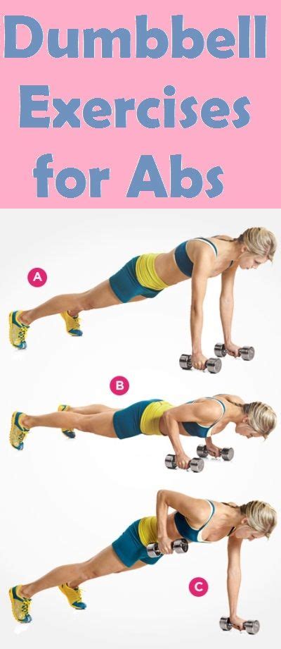 Top 3 Dumbbell Exercises For Abs Abs Workout Exercise Workout Programs