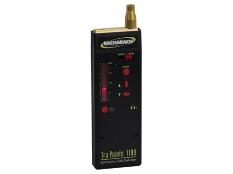 Bacharach's i'ru pointe ultra is a compact ultrasonic leak detector that uses patented technology to detect leaks in air conditioning and refrigeration systems. Bacharach 0028-8012 Tru Pointe 1100 Leak Detector Kit w ...