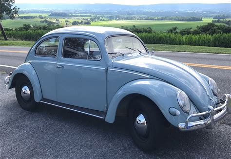 Sold Oval Window 1957 Volkswagen Beetle