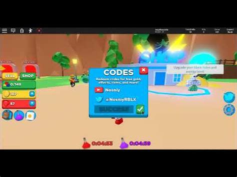 Click on the twitter icon, then one with a bird inside on the left side of the screen, enter the code and click on the green button to redeem it. Code in 🌎 PLANETS 🌎 Black Hole Simulator - YouTube