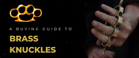 A Buying Guide To Brass Knuckles