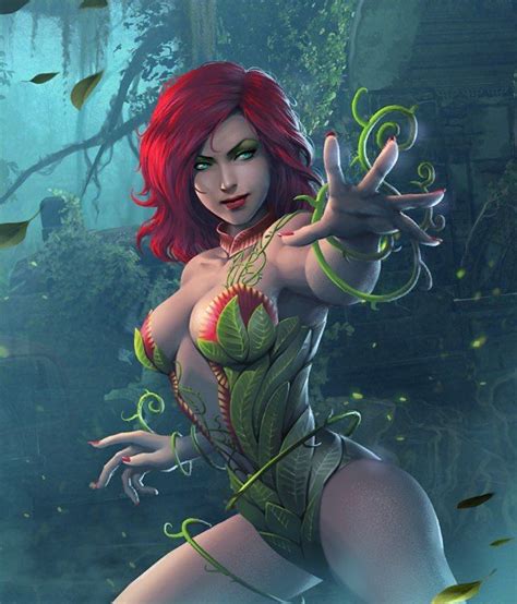 Pin By Wesley Poulson On Dc N Marvel Us Art Poison Ivy Injustice