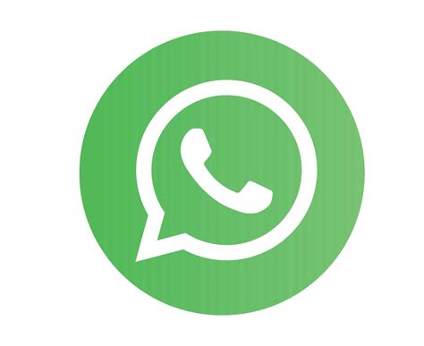 Whatsapp Social Media Icon Symbol Logo Design Vector Illustration