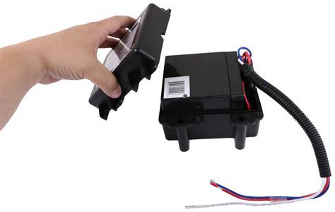 To positive side of battery charger on trailer breakaway switch parts included Bright Way Trailer Breakaway Kit with 12V, 5-Amp-Hour ...
