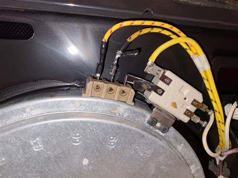 The burner that does not give out strong flames consumes more gas. GE glass top stove burner not working. Opened it up and ...