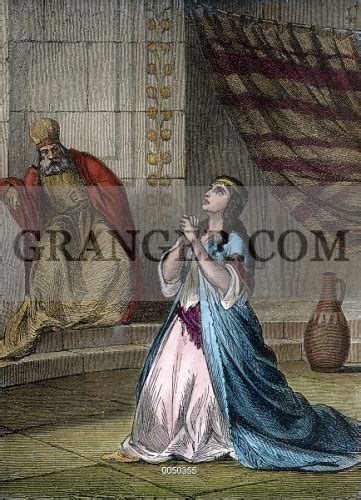 Image Of Hannah Hannah Prays For A Son In The Temple At Shiloh As