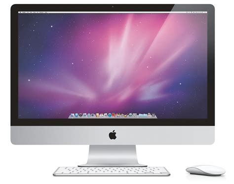 An image of the latest apple imac flat screen computer desk top equipment. Amazon.com : Apple iMac MC814LL/A 27-Inch Desktop PC (3 ...