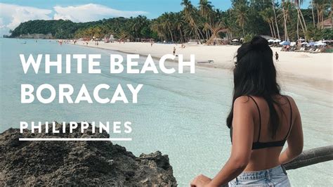 White Sand Beach Boracay Station Philippines Travel Vlog Digital Nomad Youtube