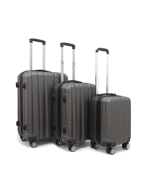Proofs 4 Wheels Hard Luggage Set Prhw29khat01gy5 Grey Th