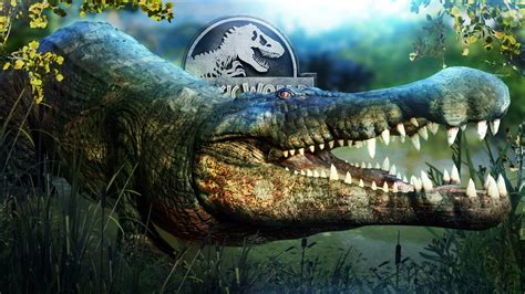 Crocodile Swamp Deinosuchus Exhibit Pleistocene Park Jurassic