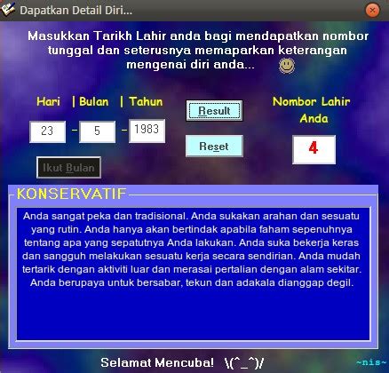 Kelab zarraz belajar tentang aura dan memahami diri melalui rahsia tarikh lahir oleh ustaz hilmi idris. Sikap Berdasarkan Tarikh Lahir