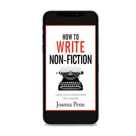 How To Write Non Fiction Ebook The Creative Penn