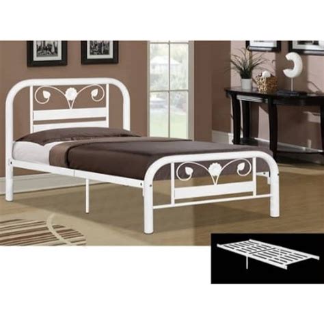 Bed frame price in malaysia december 2020. Single Bed Frame/Metal Bed/Bedroom White/Bed Base/Bed ...