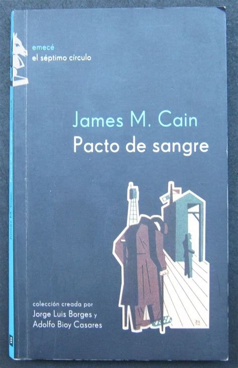 Pacto De Sangre James Cain Colección El Séptimo Círculo 3000 En