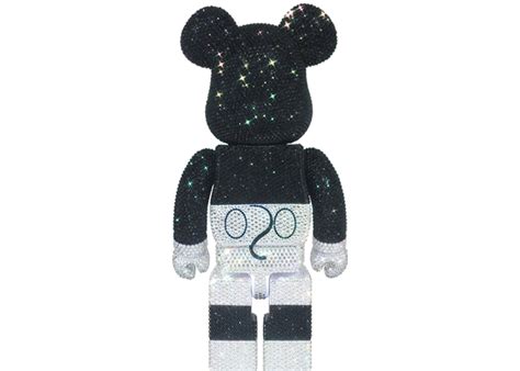 Bearbrick Crystal Decorate Mickey Mouse 400