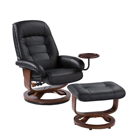 Maybe you would like to learn more about one of these? Home Decorators Collection Black Leather Reclining Chair ...