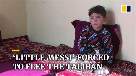 afghanistan s little messi forced to flee the taliban youtube