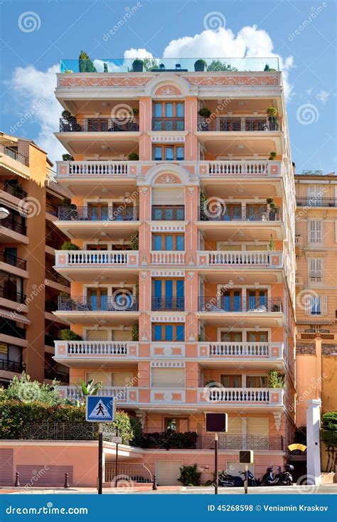 Monaco Architecture Of The City Editorial Stock Photo Image Of