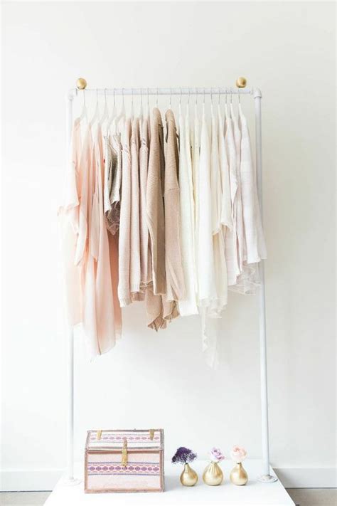 Make your own clothes rack. 10 dreamy ideas to organize clothing racks - Daily Dream Decor