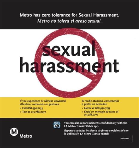 Metro Enhances Reporting And Tracking Of Sexual Harassment And Asks