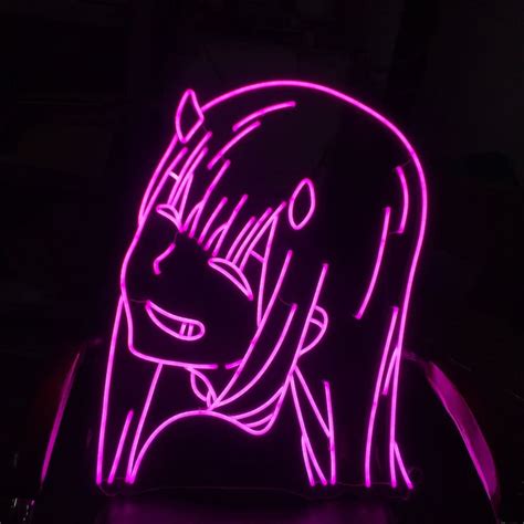 Anime Neon Light Sign Lina On In 2020 Anime Neon Signs Neon We